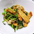 あまね's cooksnap of when they made 【簡単】調味料2つだけ♡セリと油揚げ炒め.