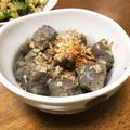 YUKIKI☆'s cooksnap of when they made 全部レンジで！味染みこんにゃくの白だし煮.