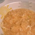 kiiyno's cooksnap of when they made 簡単★ネギと鮭フレークの卵雑炊.