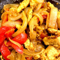 tamago2's cooksnap of when they made うちのファヒータ✿Fajitas.