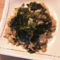 あすえい's cooksnap of when they made 塩辛チャーハン.