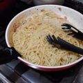 クック9II2XQ☆'s cooksnap of when they made 基本のカルボナーラ♡牛乳と全卵で.