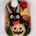めいめい☆☆☆'s cooksnap of when they made 『黒猫ジジとかぼちゃ』ハロウィン弁当★.