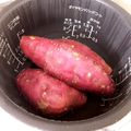 ＊ひよりんご＊'s cooksnap of when they made 炊飯器で！なめらかさつまいもﾍﾟｰｽﾄ.