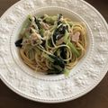 ひろしより's cooksnap of when they made ☆簡単♪小松菜とツナの和風パスタ☆.