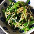 空遥☆ましゃlove's cooksnap of when they made 超カンタン☆小松菜とモヤシのピリ辛ナムル.