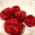 RCH♡まま's cooksnap of when they made プラチョコ♪デコ用♪チョコで薔薇.