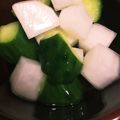 つかっtea's cooksnap of when they made 胡瓜と大根の簡単浅漬け中華風！.