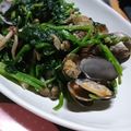 クックXNTN6O☆'s cooksnap of when they made 簡単！アサリほうれん草のガリバタソテー！.