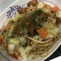 ばなちゃん666's cooksnap of when they made 子どもが大好き！簡単焼きそば☆.