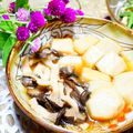 makichihua's cooksnap of when they made 霜降りひらたけと里いもの煮物.