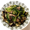 カヘルさん's cooksnap of when they made 簡単・本格！豚バラと茄子の野菜炒め.