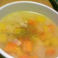ぽんぷー's cooksnap of when they made 冷蔵庫の整理でスープを☆.