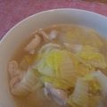 おかゆとおから's cooksnap of when they made 簡単！やわらか鶏胸肉の白菜スープ.