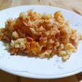 クックQXNV18☆'s cooksnap of when they made 簡単！明太子チャーハン.