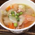卵せんべい's cooksnap of when they made 野菜とベーコンのコンソメスープ.
