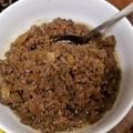 たぶんなっちゃん's cooksnap of when they made 簡単手抜き 豚そぼろ丼.