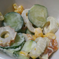 メープル一家's cooksnap of when they made ✿ちくわとコーンの簡単サラダ✿.