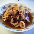 kurukurumin's cooksnap of when they made やわらか☆圧力鍋でいかげそ煮.