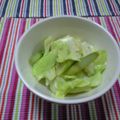 あおと109's cooksnap of when they made シンプルサラダ☆春キャベツ＆アスパラ.