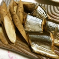 ☆Rokko☆'s cooksnap of when they made 圧力鍋で❀さんまとゴボウの黒酢煮❀.
