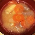 結愛乃ましゅまろ's cooksnap of when they made 簡単絶品・サツマイモで作る豚汁.