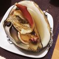うずらのこ's cooksnap of when they made ホッキ貝の貝焼き.