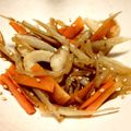 mthrk's cooksnap of when they made きんぴらごぼう.