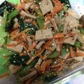 Tentsuma's cooksnap of when they made 高野豆腐のナムル.