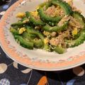 ☆hironon☆'s cooksnap of when they made 沖縄で学んだ「ゴーヤチャンプル」.