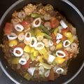 あいび1106's cooksnap of when they made 炊飯器で超簡単★絶品パエリア.