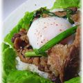 メリ555's cooksnap of when they made お店のメニューを斬る（？）第２弾☆★即席★チャーシュー丼！.