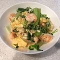 ayachum★'s cooksnap of when they made えびとねぎの卵いため.