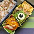 はらぺこしろうさぎ's cooksnap of when they made 『サリーとマイク』弁当♡キャラ弁♡.