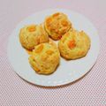 まあまま☆0403's cooksnap of when they made ノンオイル♪HMで柿のスコーン.