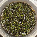 Ipsy's cooksnap of when they made 穂紫蘇の醤油漬け 　（紫蘇の実）薄口醤油.