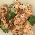 yoyoさん's cooksnap of when they made ささみとオクラのさっぱり梅おひたし.