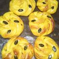 ameうめ's cooksnap of when they made 渦巻きあんぱん.