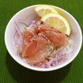 horseland's cooksnap of when they made 生ハムと大根のレモンマリネ.