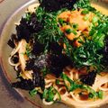 kaokaofood's cooksnap of when they made ウニの和風パスタ.