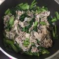 りかぴエグソン's cooksnap of when they made 豚バラと小松菜の塩炒め.