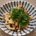 くいしんぼんぼん's cooksnap of when they made 芽ひじきとレンコンの梅酢炒め.