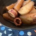 ☆hironon☆'s cooksnap of when they made 簡単！１０分でイカと焼き大根の絶品煮.