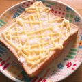 ちびちびオオカミ's cooksnap of when they made メロンパンみたい♪マヨシュガートースト☆.