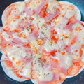 しを。's cooksnap of when they made 簡単☆餃子の皮ピザ.