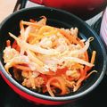 ．萩原's cooksnap of when they made にんじんしりしり.