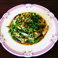 nemuchan's cooksnap of when they made しめじと水菜の卵炒め.