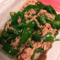 1224azuki's cooksnap of when they made 超簡単！無限ピーマン.