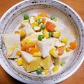 クックY08S17☆'s cooksnap of when they made 高野豆腐とミックスベジタブルの卵とじ.