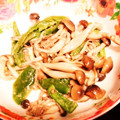 すみま～る's cooksnap of when they made ピーマンとしめじの胡麻和え.